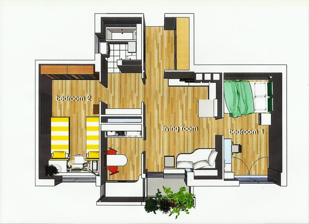 Apartment Spacious Liman Novi Sad Esterno foto